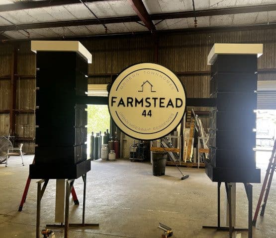 custom sign.