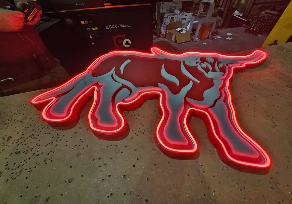 Large-format printed graphics by Prime Signs, Orlando FL