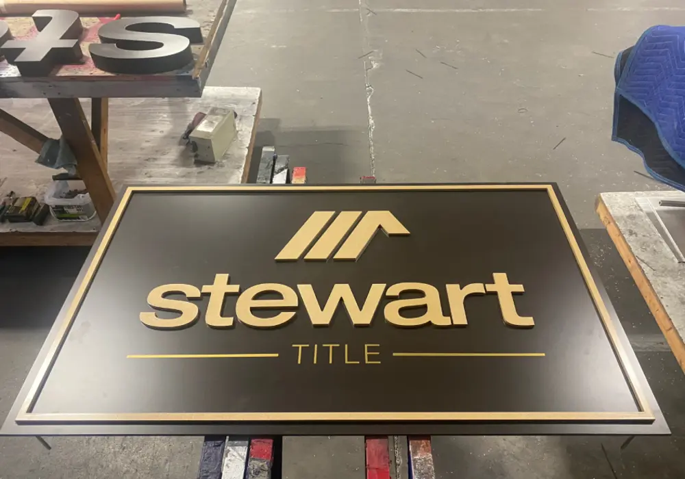 Interior lobby signage by Prime Signs in Orlando, FL