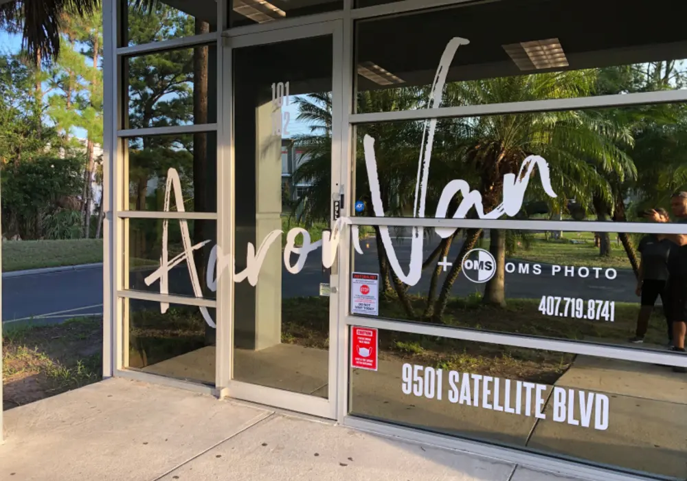 Vinyl signage installed by Prime Signs in Orlando, FL